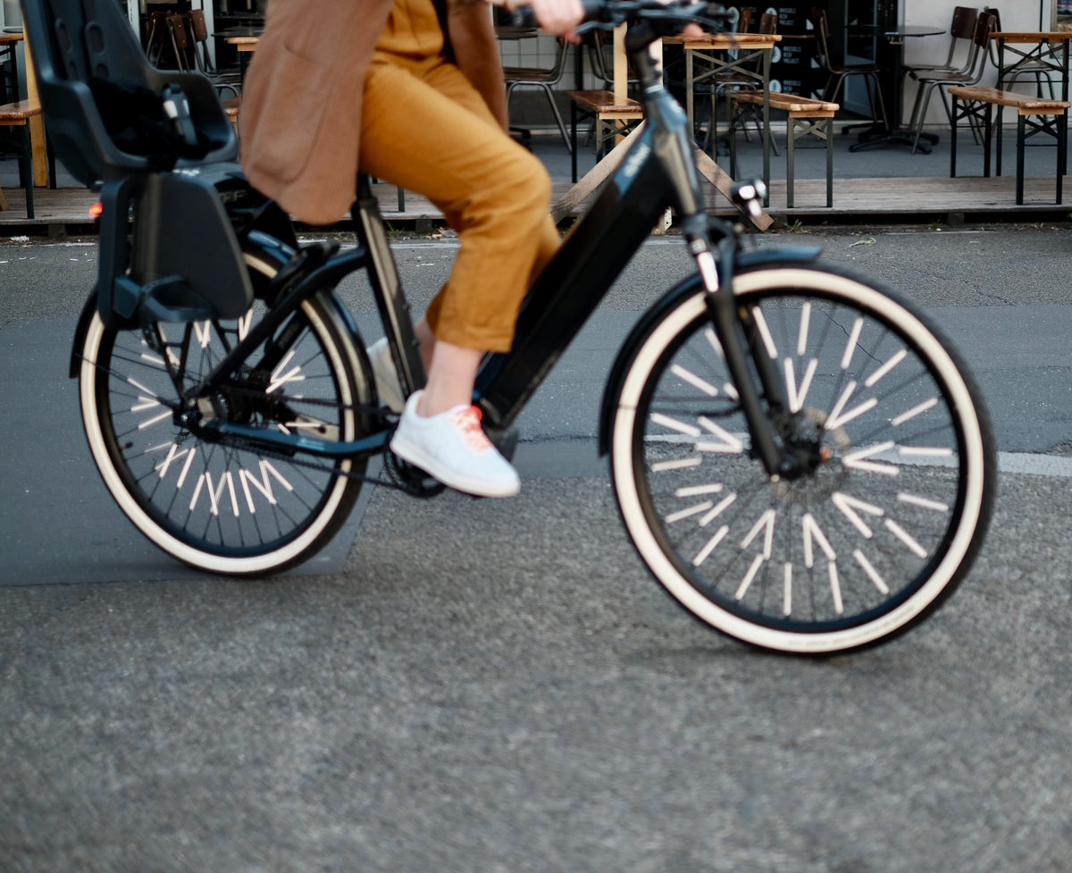 velo réflecteurs roue Immagine