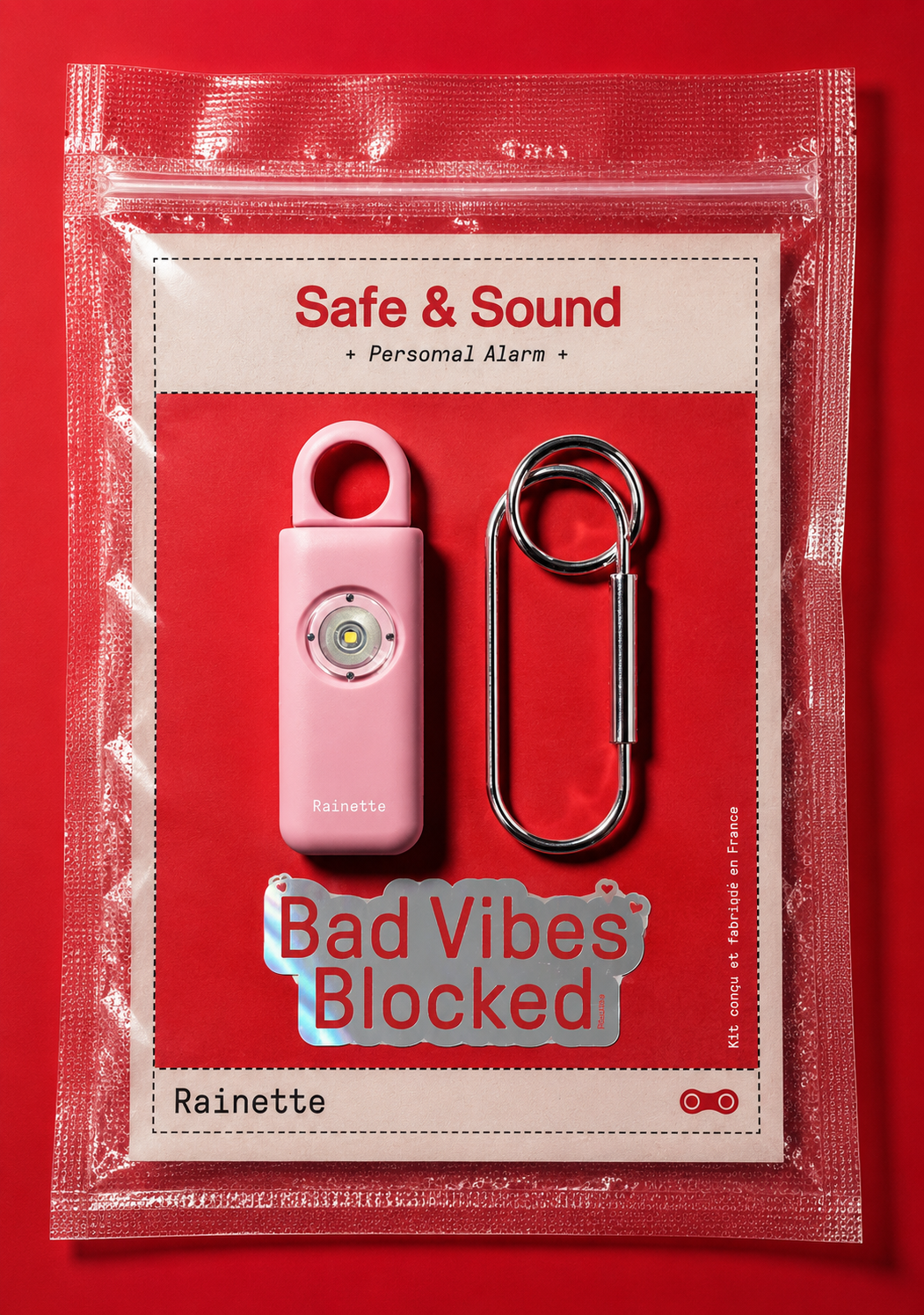 Safe & Sound : le petit objet qui tient dans la main et rassure dans la poche