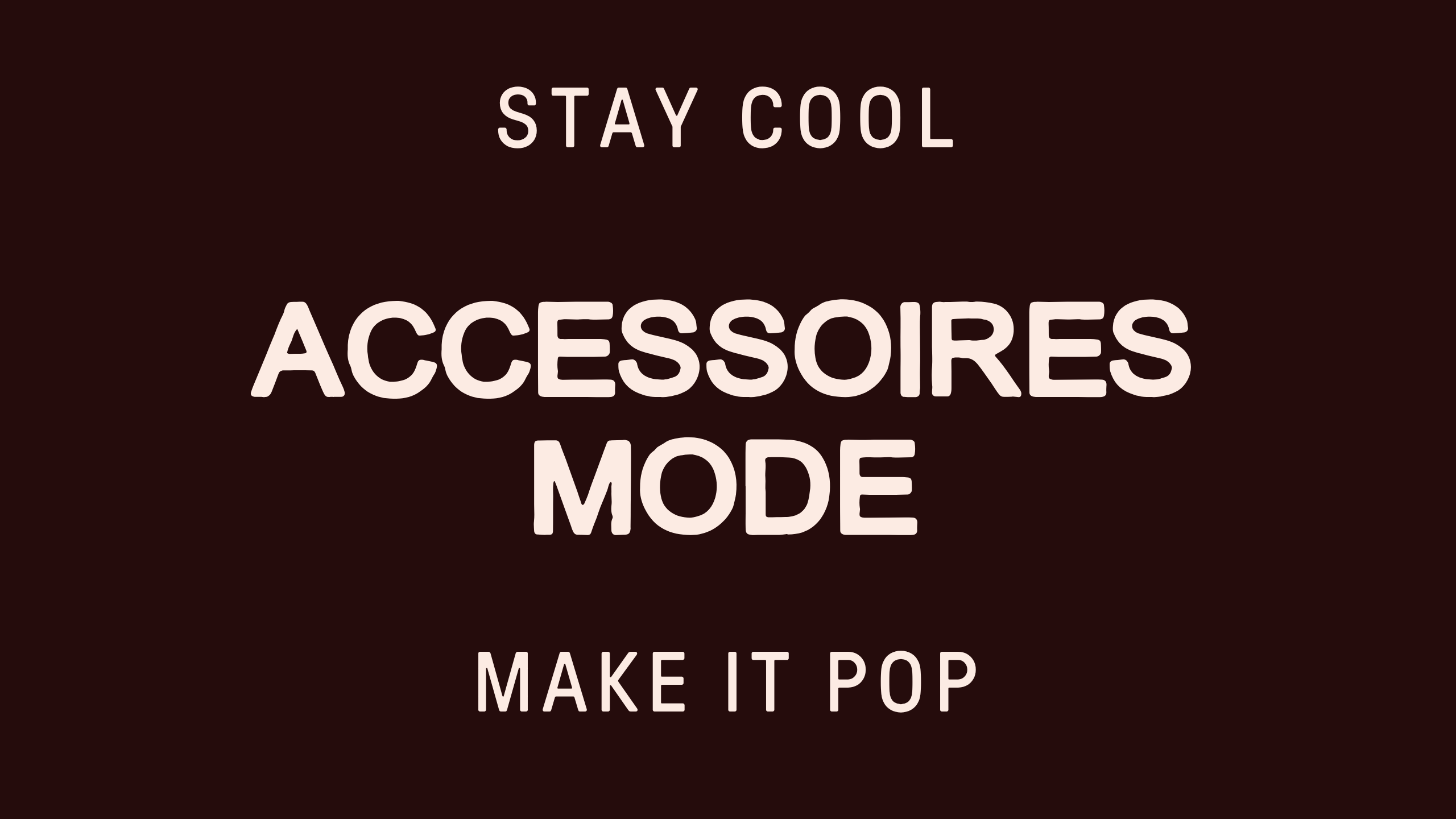 ACCESSOIRES MODE Image