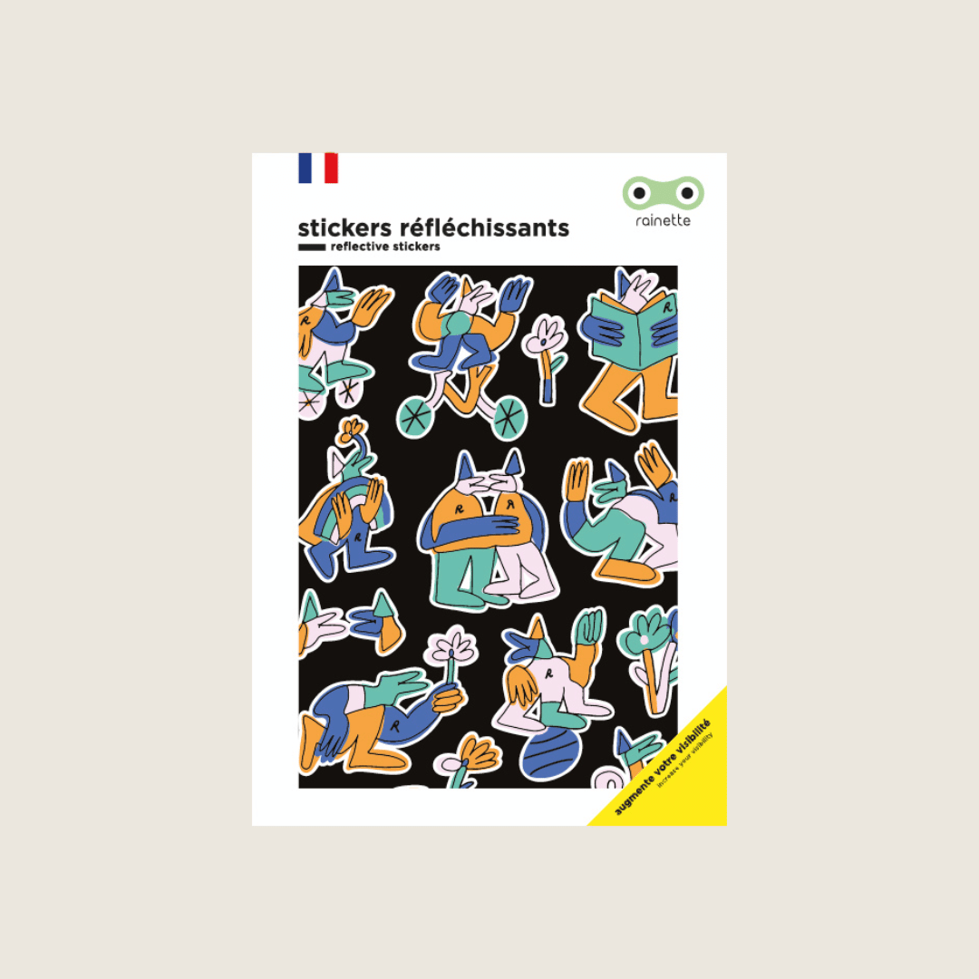 Reflective stickers Lucas Beaufort Rainette