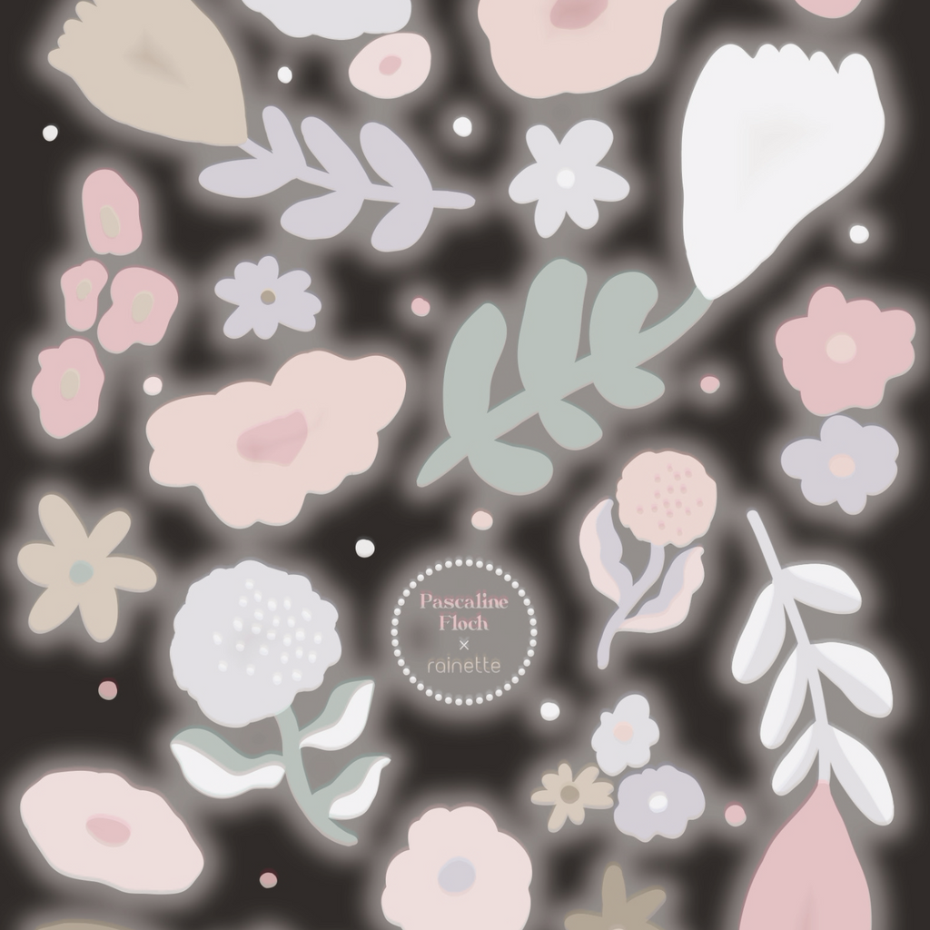 Stickers réfléchissants | Flowers
