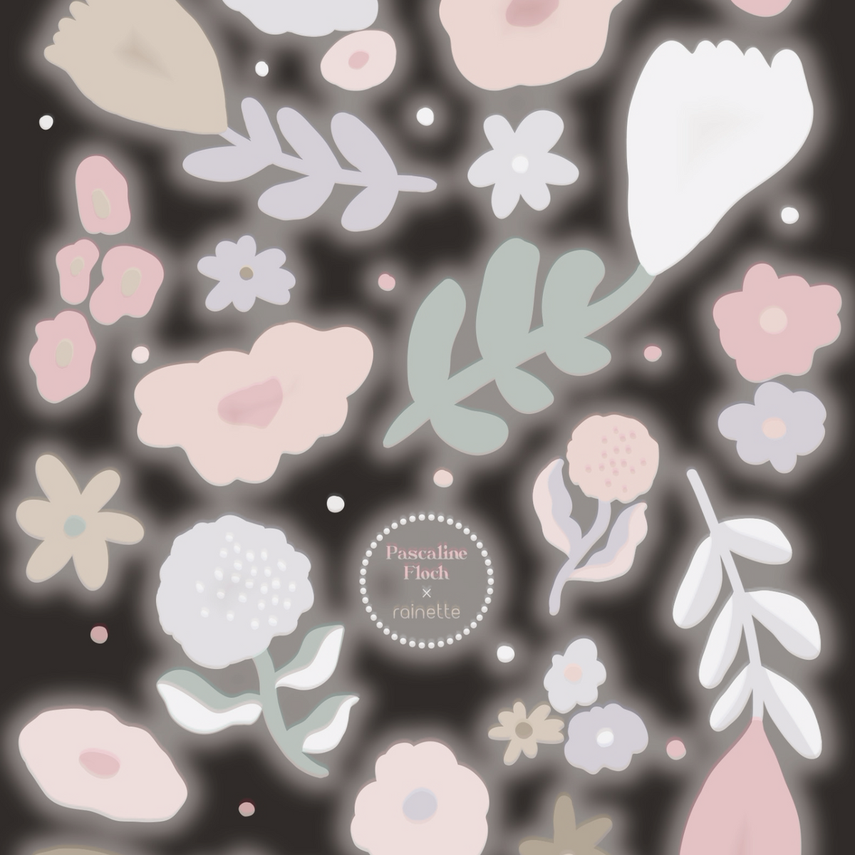 Stickers réfléchissants | Flowers