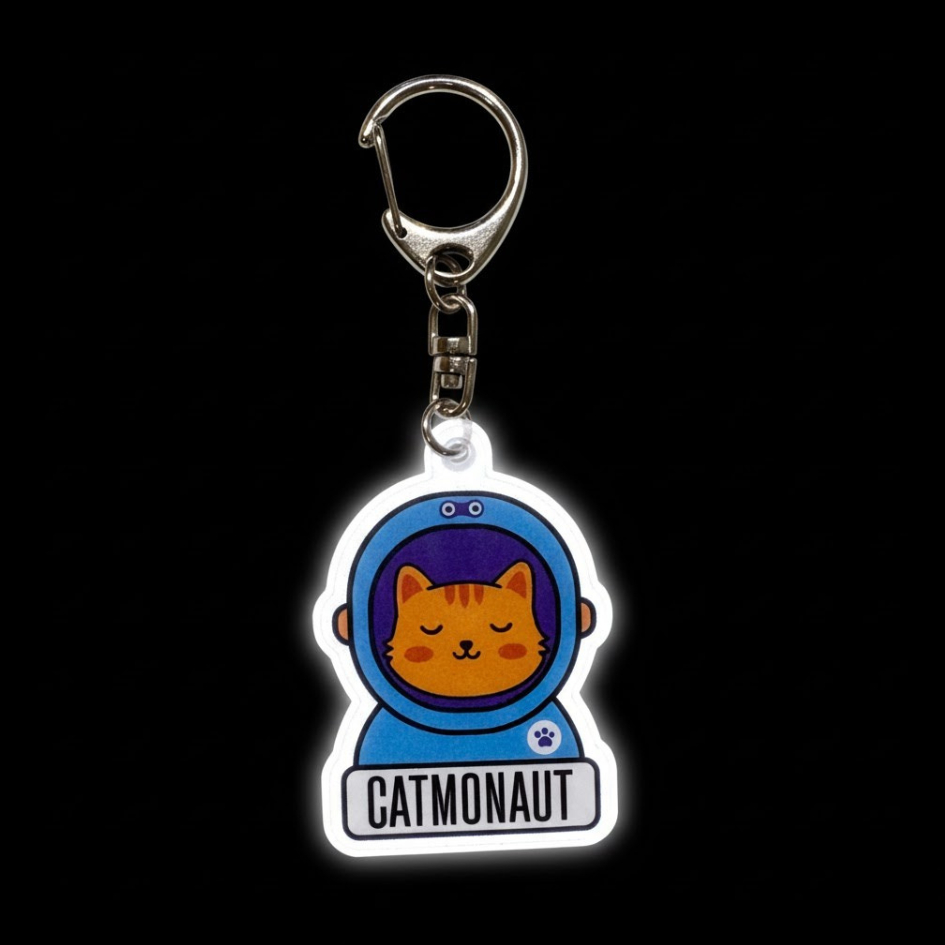 Lumibuddy Catmonaute reflektierend