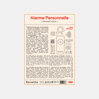 Safe & Sound, alarme personnelle
