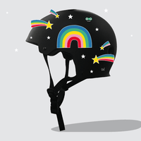 Retroreflektierende Aufkleber | Regenbogen - Laubfrosch