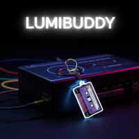 Lumibuddy Reflektierende Retro-Kassette