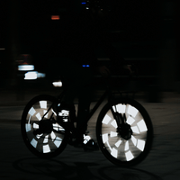 Reflectoren voor fietsspaaks, antracietgrijs