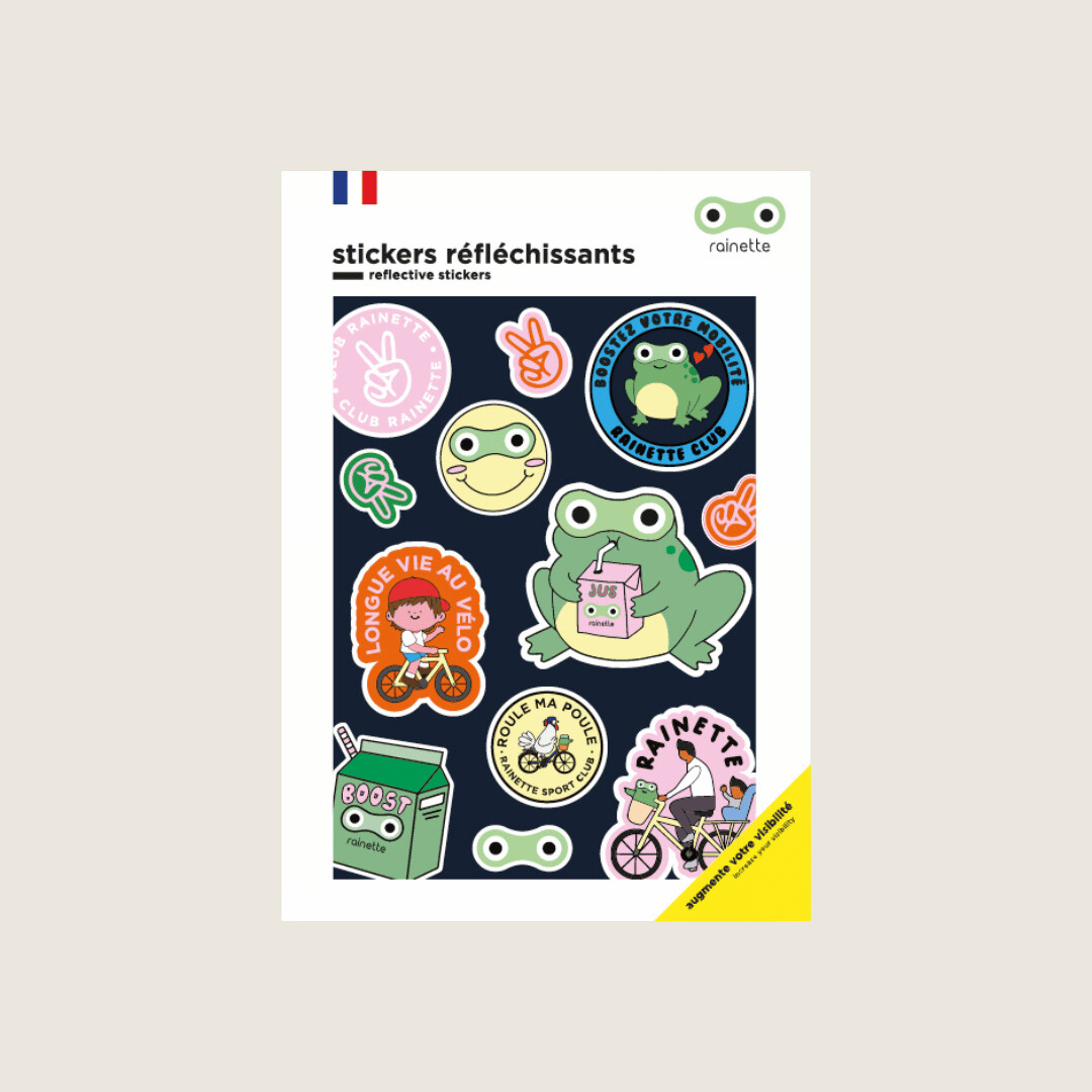 Reflektierende Sticker | Laubfrosch