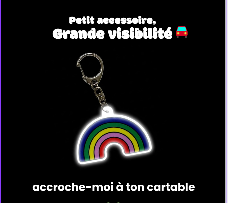 Reflektierender Regenbogen-Lumibuddy