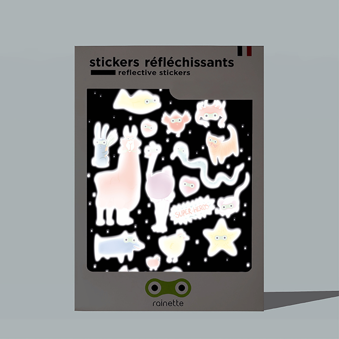 Reflectieve sticker, Super Héros