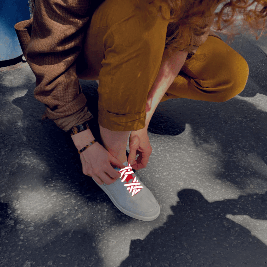 Lacets réfléchissants | rose fluo - Rainette