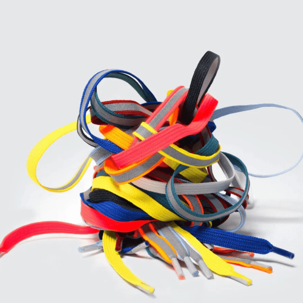 Lacets réfléchissants | rose fluo - Rainette