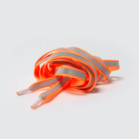 Reflektierende Schnürsenkel | neonorange - Rainette