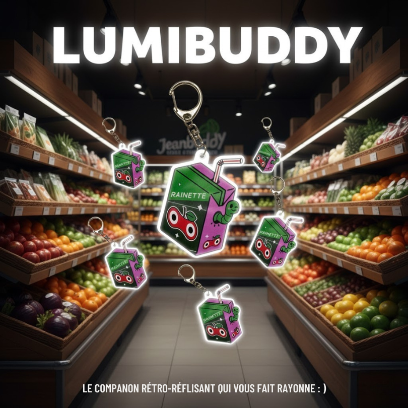 Lumibuddy Reflektierender Apfelsaft