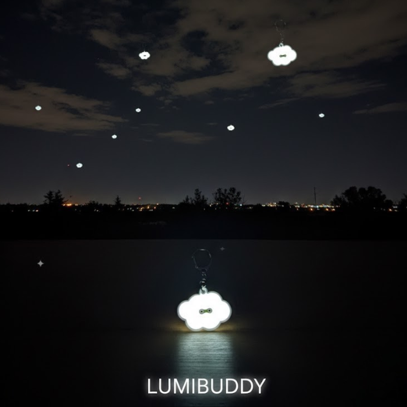 Lumibuddy reflektierende Wolke