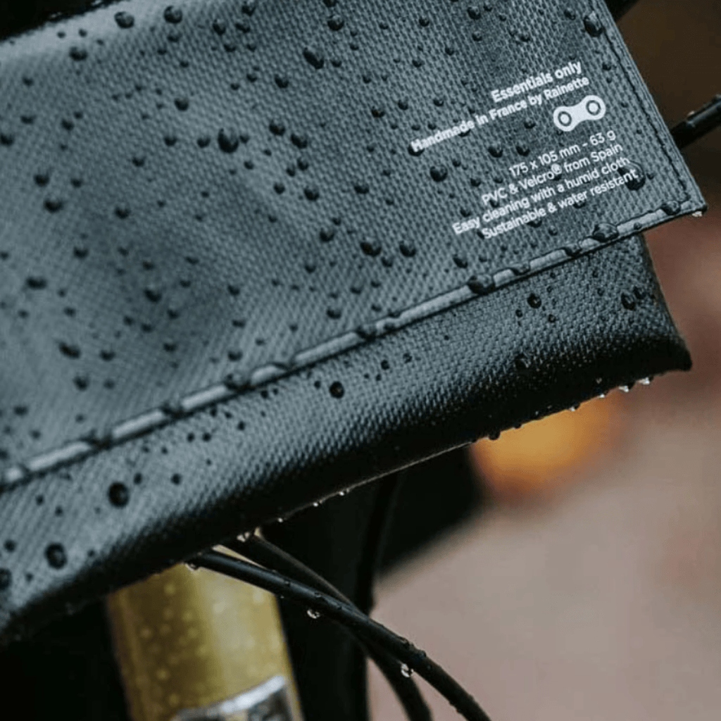 La véloche, la pochette pour vélo, noir - Rainette