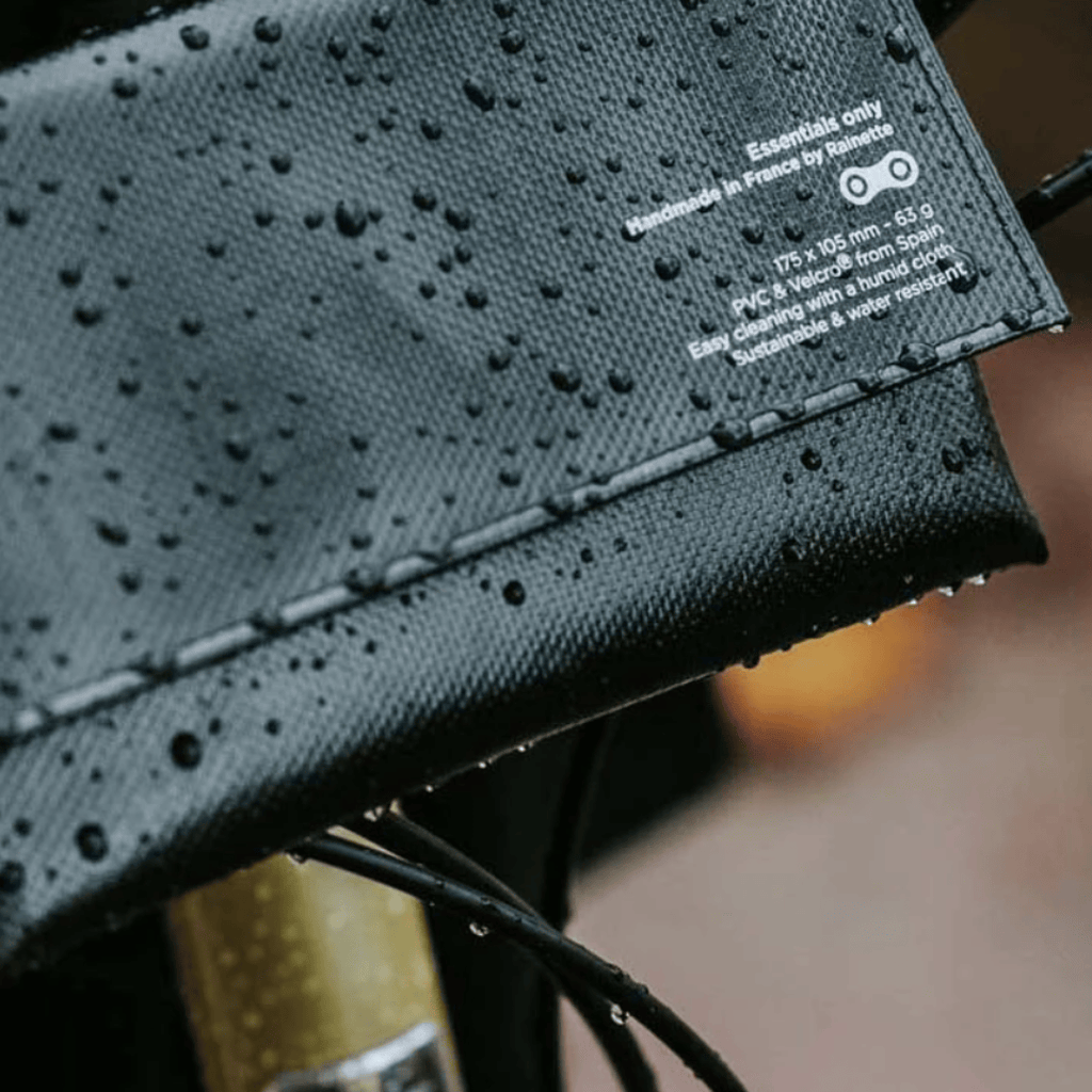 La véloche, la pochette pour vélo, verte - Rainette