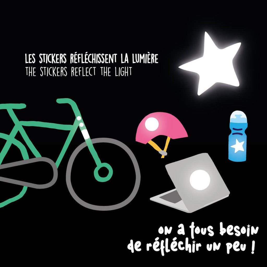 Retroreflective sticker, Rainbow – Bahar Ashouri