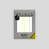 Reflektoren für Speichen | neongelb - Laubfrosch