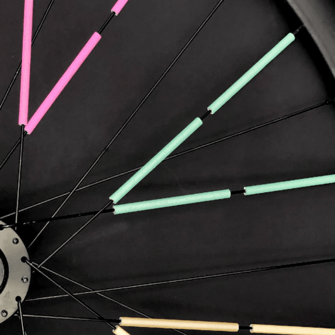 Reflectors for bike spokes Multicolor Rainette