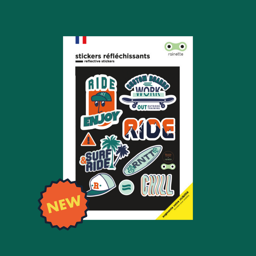 Reedy Rides Stickers Stickers réfléchissants | Ride – Rainette