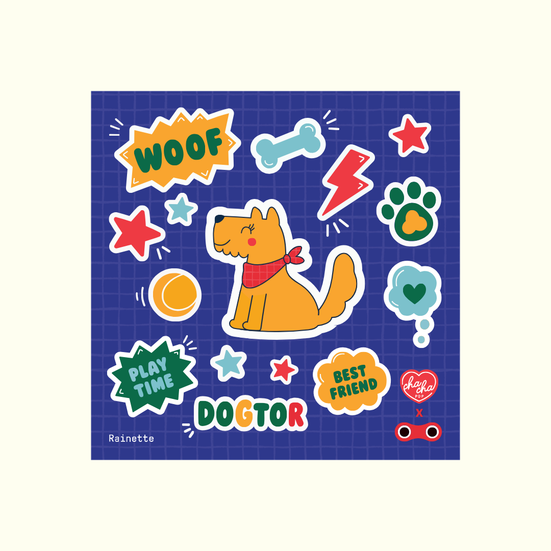 RetroreFlective Sticker, Rainbow
