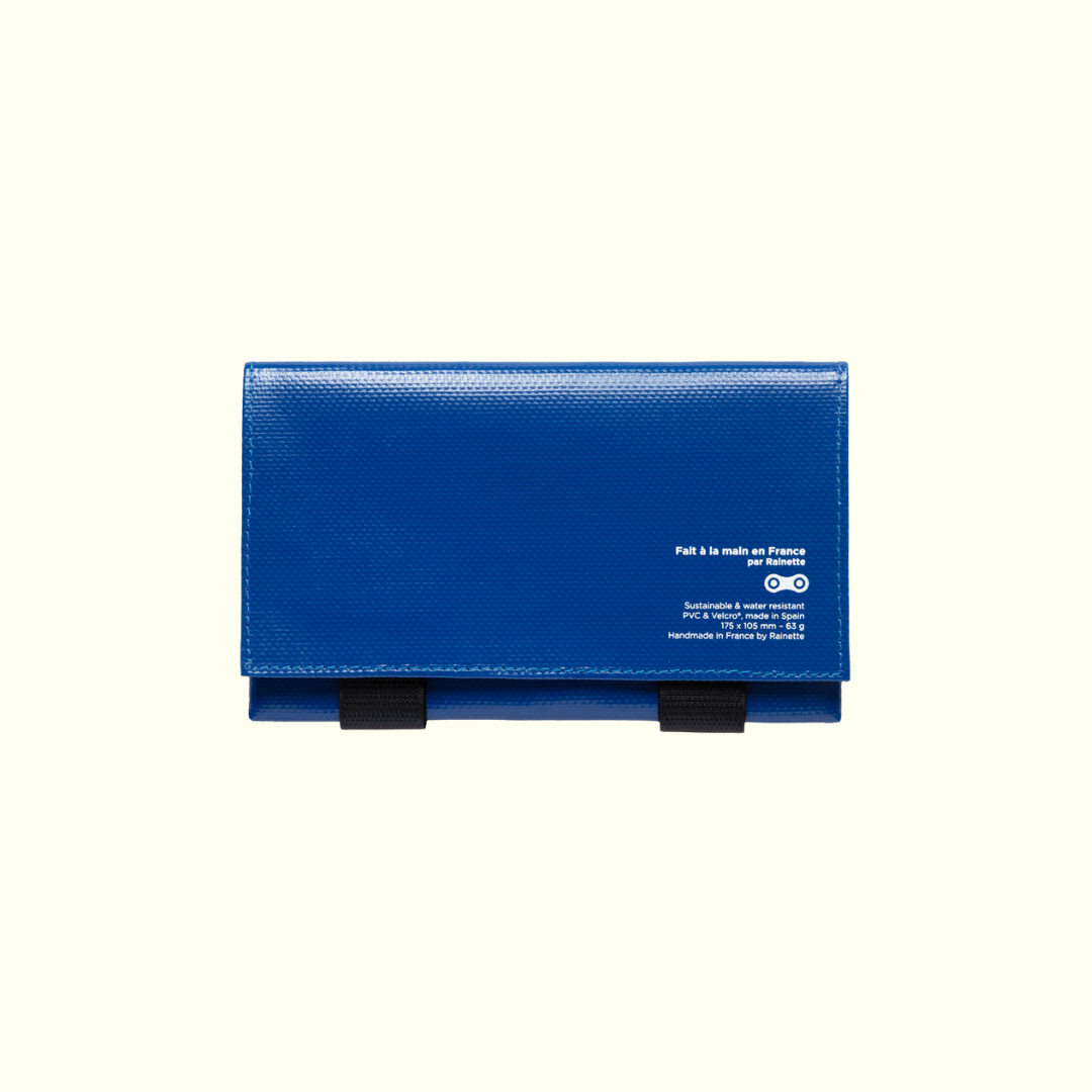 La véloche, la pochette nomade bleue