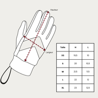 Gants réfléchissants, imperméables et chauds