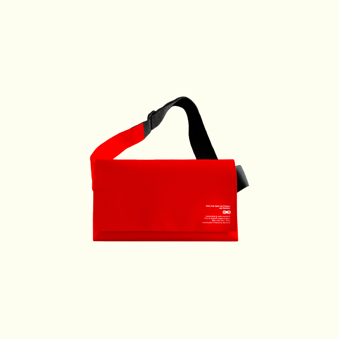 Sac  banane, rouge