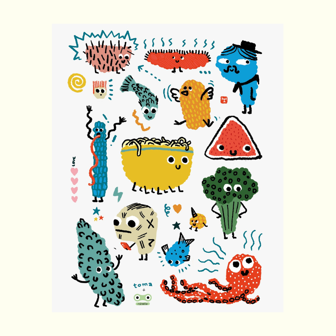 Reflektierende Sticker | Nuggets