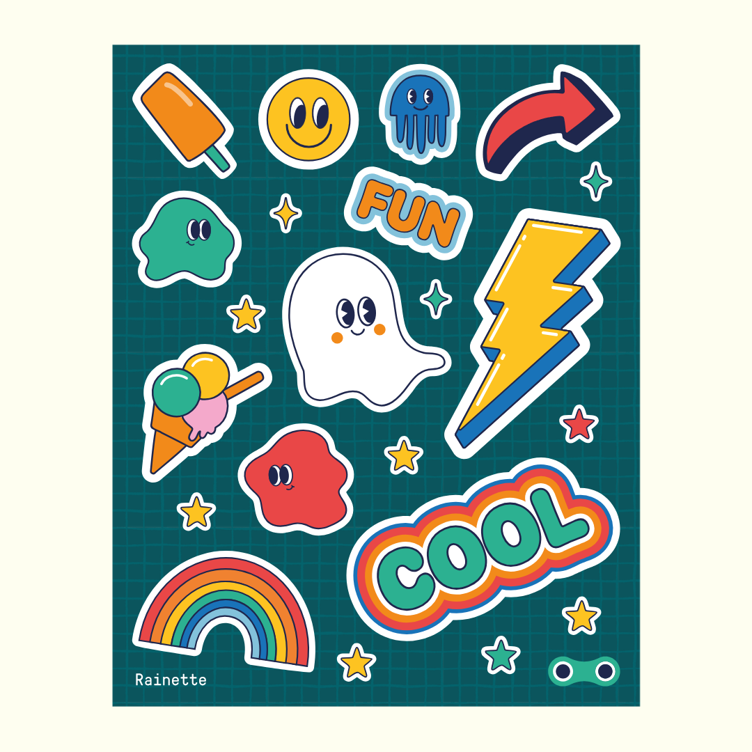 Reflective Sticker, Pep's
