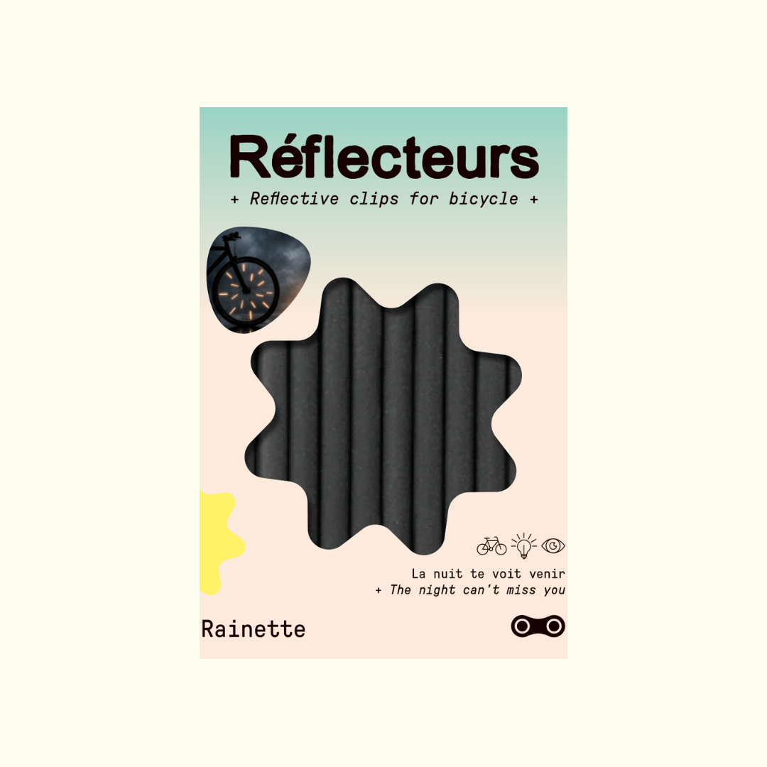 Réflecteurs pour rayons | gris anthracite