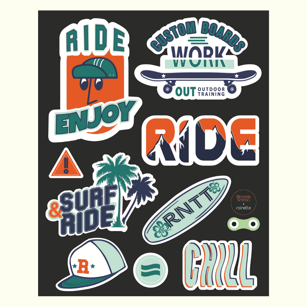 Stickers réfléchissants | Ride