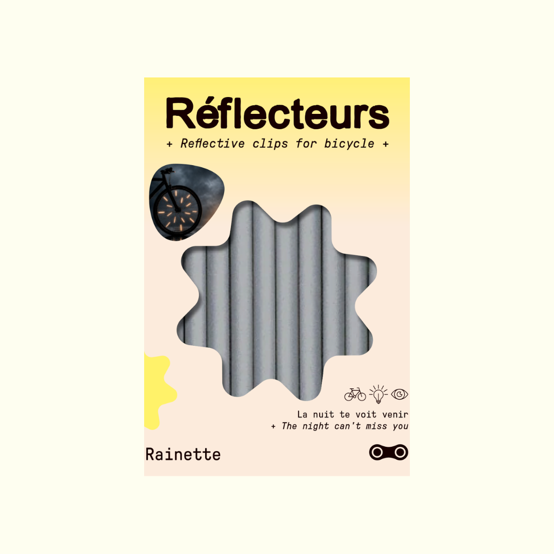 Réflecteurs pour rayons de vélo | argenté Image