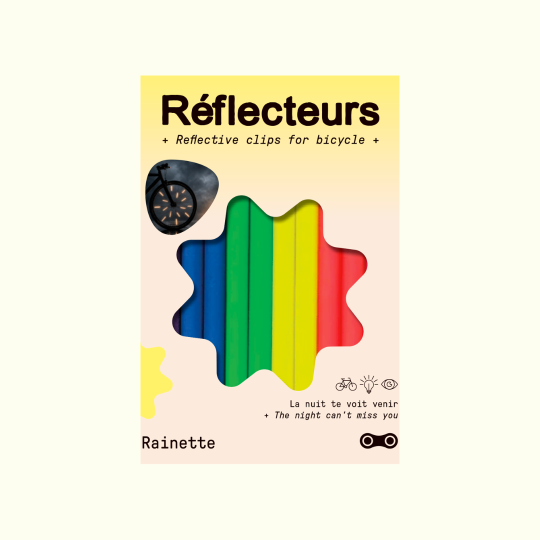 Réflecteurs pour rayons de vélo | fluo