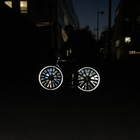Reflectoren voor fietsstralen, fluo