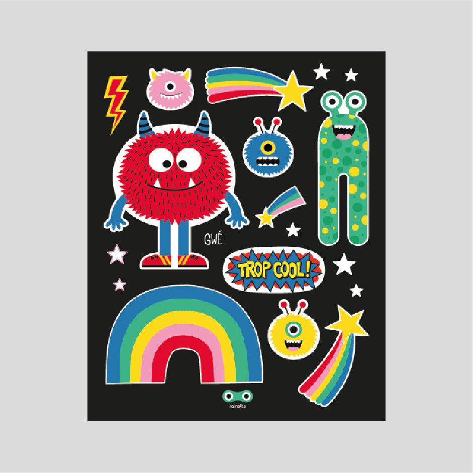 Reflektierende Sticker | Cool - Laubfrosch
